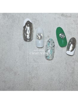 ネイルサロンクリアヴィラ(nail salon clear villa)/nuance designコース￥8990