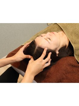 ヘッドスパで癒されたい