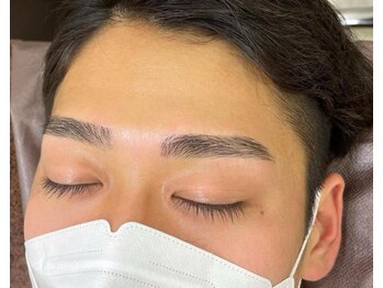ビューステージ アイブロウサロン 横浜/男性の眉もすっきり整えて♪