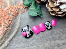 ネイルサロン&スクール ジーナ(GINA)/アニマル×ピンク