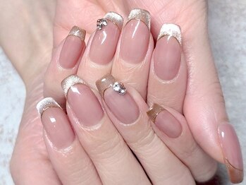 ネイルマジック 仙台一番町店(NAIL MAJIC)/マグネットフレンチ☆