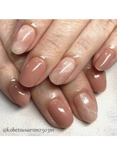 エム(M)/大理石ネイル☆