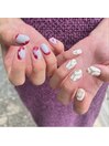個性派ネイル　新規¥11000