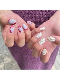 個性派ネイル　新規¥11000