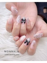 リアンド(Li&)/ツイード柄ネイル☆