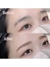 【新規】眉毛ワックススタイリング＊毛量調節眉毛カット＆メイク仕上込み