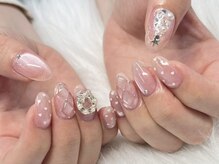 ミッドポイント(mid point)/クリスマスネイル