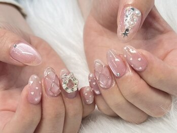 クリスマスネイル