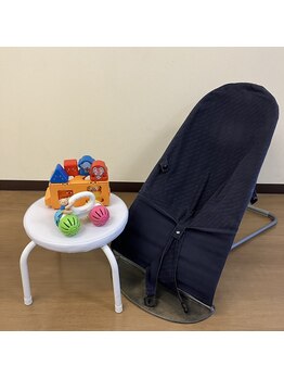 お子様同伴OKのサロン