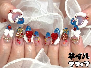 ネイルマフィア 池袋店(NAIL MAFIA)/つけ放題モチーフネイル