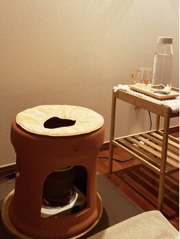 エミナス(EMINAS)の写真/【黄土よもぎ蒸しで至福の温活◎】頑張る自分を休ませる贅沢な養生時間を☆心と体を温めませんか？