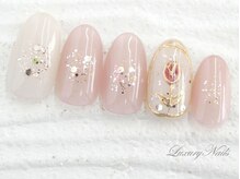 ラグジュアリーネイルズ タカダノババ(Luxury Nails Takadanobaba)/モテ可愛*チューリップNail