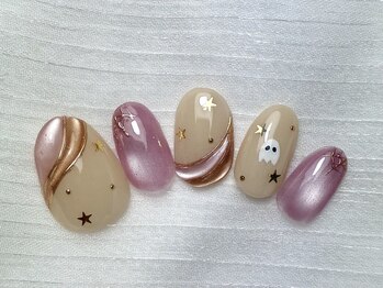 サロンシュシュ(salon Chou Chou)の写真/デザイン持ち込みok!【アートやり放題】ハロウィンネイル11,000→9,900