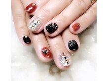 アグン(agung)/秋ネイル