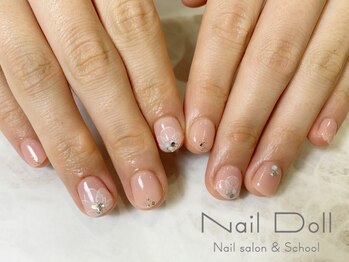 ネイルドール(Nail Doll)/ふんわりフラワー