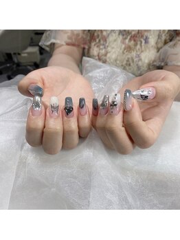 クイーンズビューティーサロン 新宿本店(Queen's beauty salon)/チップアートやり放題つけ放題