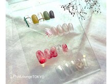 プルースラウンジ トウキョウ(Plus Lounge TOKYO)/定額ネイル◎シンプル新規¥6980
