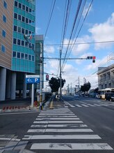 メロウ(mellow)/倉商/倉敷成人病センター前の道