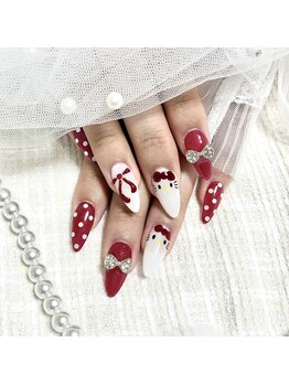 ミニョン(Minyon)/キティちゃんネイル♪