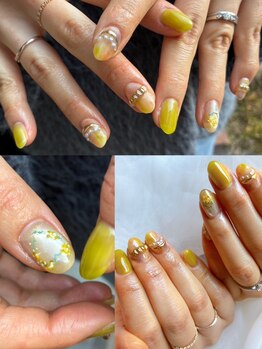 ティアム マタニティペイント アンド ネイル(Tiam Maternity Paint&Nail)の写真/【Tiamにしか出来ない繊細な奥行きArtとこだわった美フォルム】で最後の最後まで楽しめるネイルを♪