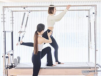 ラ ピラティス 上本町店(La pilates)の写真/《痩せながらメリハリボディを作りたい女性必見》身体全体を整え、根本から正しい身体づくりを目指します。