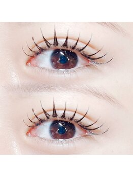 ルネル(Lunelle)の写真/【モチ×付け心地の良さ】自まつ毛にフィットする施術で、長期間ストレスフリーな可愛い目元に＊