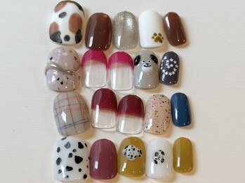 カラ ネイル 中津店(calla nail)の写真/【迷ったら定額コースがおすすめ♪】季節やトレンドを取り入れたこだわりデザインを多数ご用意!パラジェル