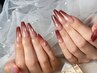 【チップ】長さだし シンプルデザイン120分+美フォルム パーツなし