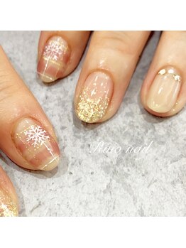 リノ ネイル(Rino nail)/冬チェックネイル