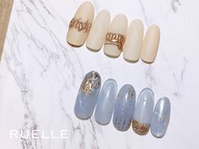 リュエル(RUELLE)/リングライン ミラーネイル