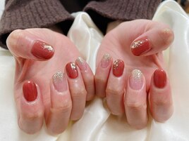 1月定額A 乱切りホロネイル