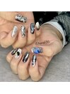 haruka nail×ぽこぽこネイル