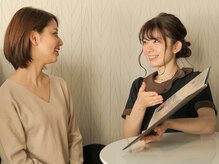 ご来店頂きましたら待合にかけてお待ちください