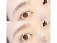 アリュージョン 草津店/眉毛アイブロウ×まつ毛パーマ