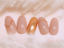 リラネイル(lira nail)/ベージュネイル/パラジェル/銀座