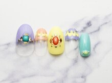 池袋ネイルサロン イイネイル(Ee-Nail)/エスニック風ネイル初回￥7500