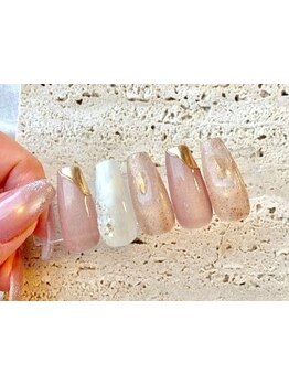 ショートネイルデザインが豊富