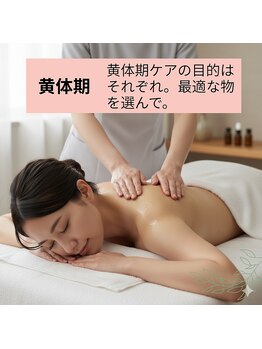 ミューシグ(Mysig)/黄体期は目的別に3つのメニュー