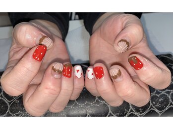 リンク(Rink)/バレンタインネイル