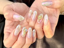 ハズグラスネイル(Haze Grass nail)/オーロラ