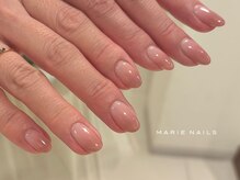マリーネイルズ 心斎橋店(MARIE NAILS)/5500 &nbsp;シンプル 0408a