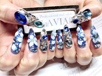 プロフェッショナル ネイルサロン ラヴィアス(LAVIAS)/【スカルプ】１０本アートし放題