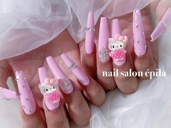 エピラ(epila)/フレンチ×ハートネイル
