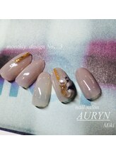 アウリン(AURYN)/9月限定monthly &nbsp;design No，3