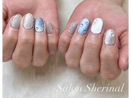 水滴ネイル・ニュアンスデザイン