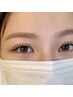 【AYAKA指名限定/マツエク】美眉スタイリング&フラットラッシュ100本 