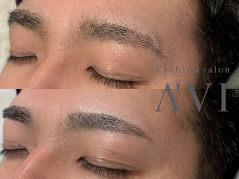 アイブロウサロン アヴィ(A‘VI)/メンズ眉スタイリング
