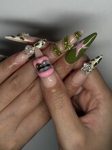 エクアネイルズ(Akuwa nails)/スカルプ◆180分アートやり放題