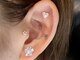 イデアル(ideal)の写真/【お悩みに合わせてツボを刺激＊耳つぼジュエリー】耳のツボを刺激しながらパーツでおしゃれを楽しめます♪