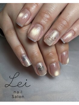 レイネイル(Lei nail)/ほどよくデザイン　¥6,000